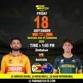 Zimbabwe Vs Australia: Second ODI Preview & Pari Match Login Updates