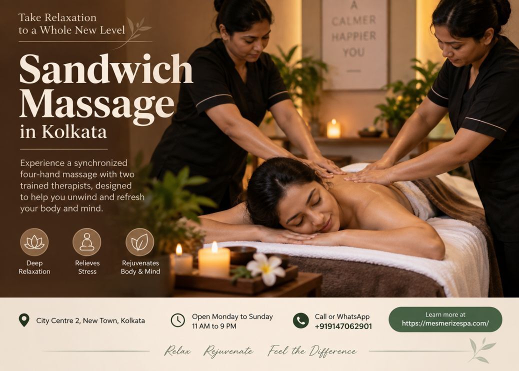 Kolkata, Health, Sandwich Massage In Kolkata For Complete Relaxation