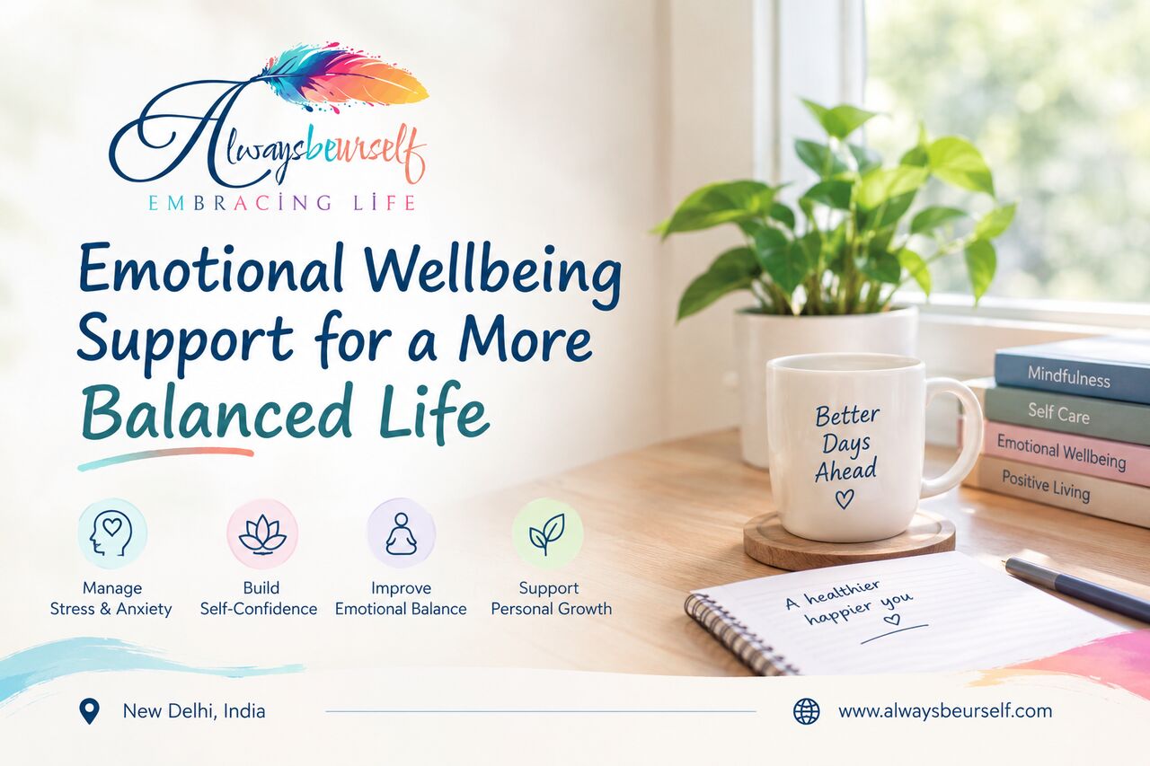 New Delhi, Counseling, Emotional Wellbeing Support For A More Balanced Life