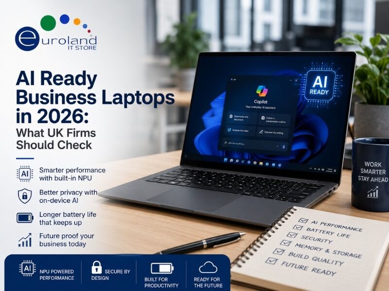 London, Computer, AI-Ready Business Laptops UK For Modern Workplaces