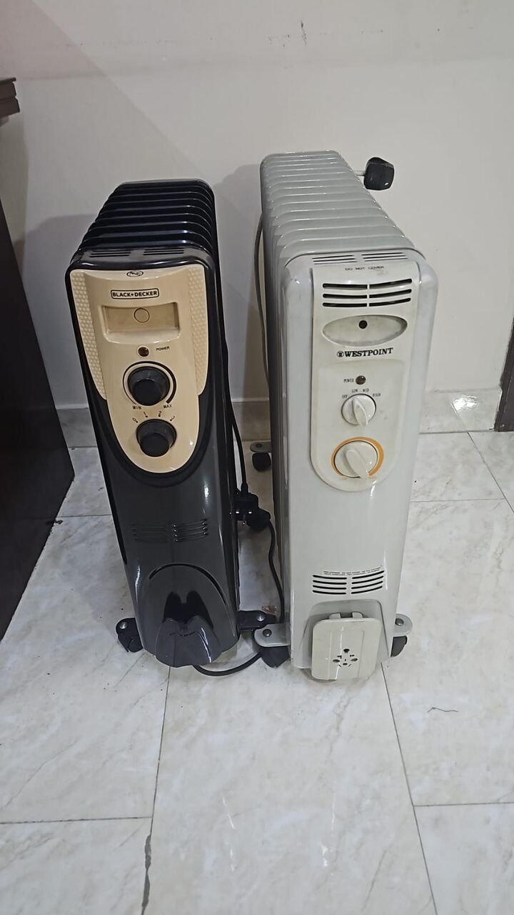 East Riffa, Furniture, BHD 1,  Room Oil Heater  ,Mobile: 39776886, Whatsup : 35072655