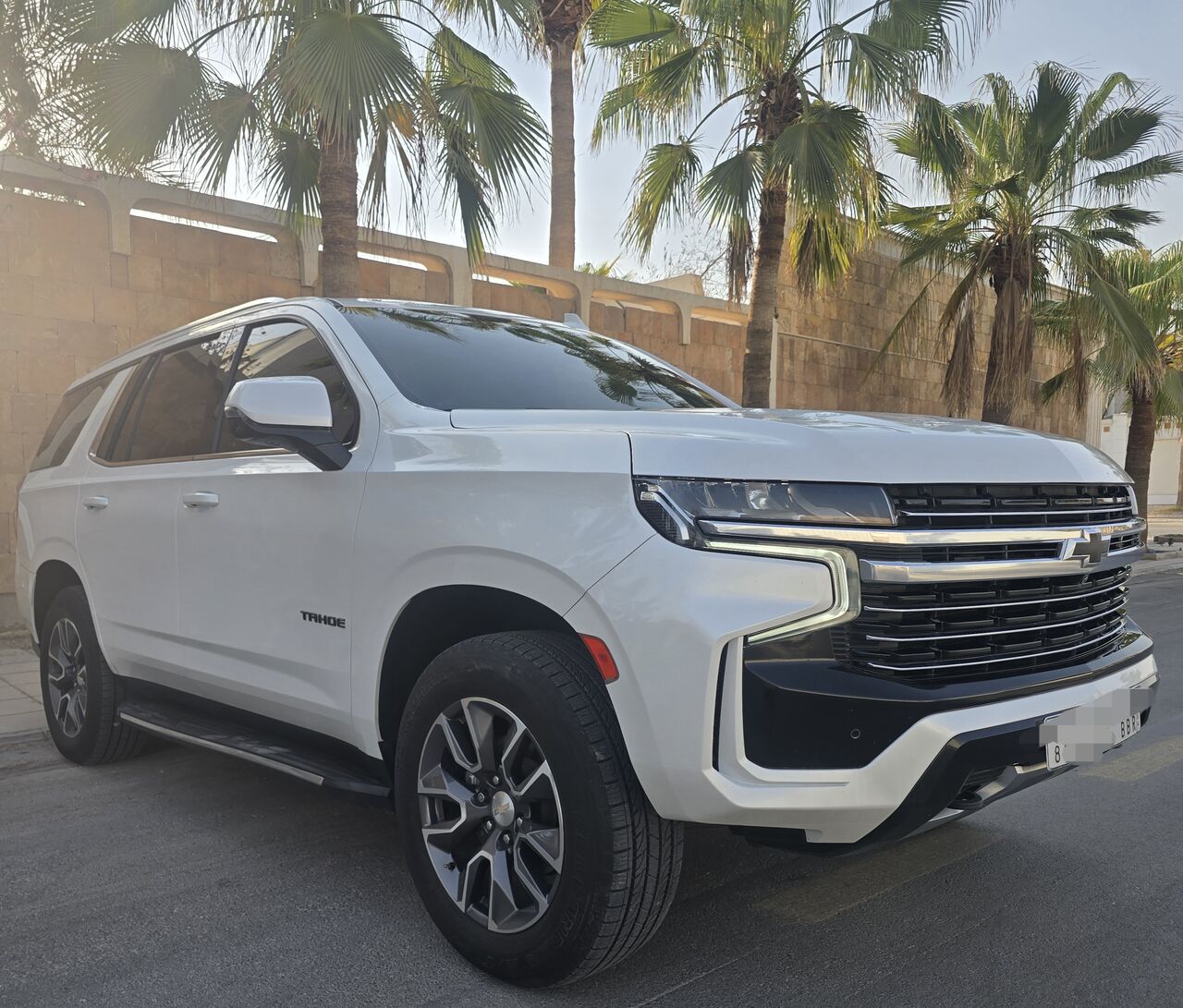 Riyadh, Vehicles, Cars & Trucks , SAR 175000,  CHEROVLET TAHOE LT  PULWHITE AL JOMIYA,  2022,  Automatic,  74000 KM,  FULL OPTION