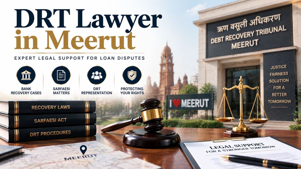 Ghaziabad, Legal, How Can A DRT Lawyer In Meerut Help Loan Disputes?