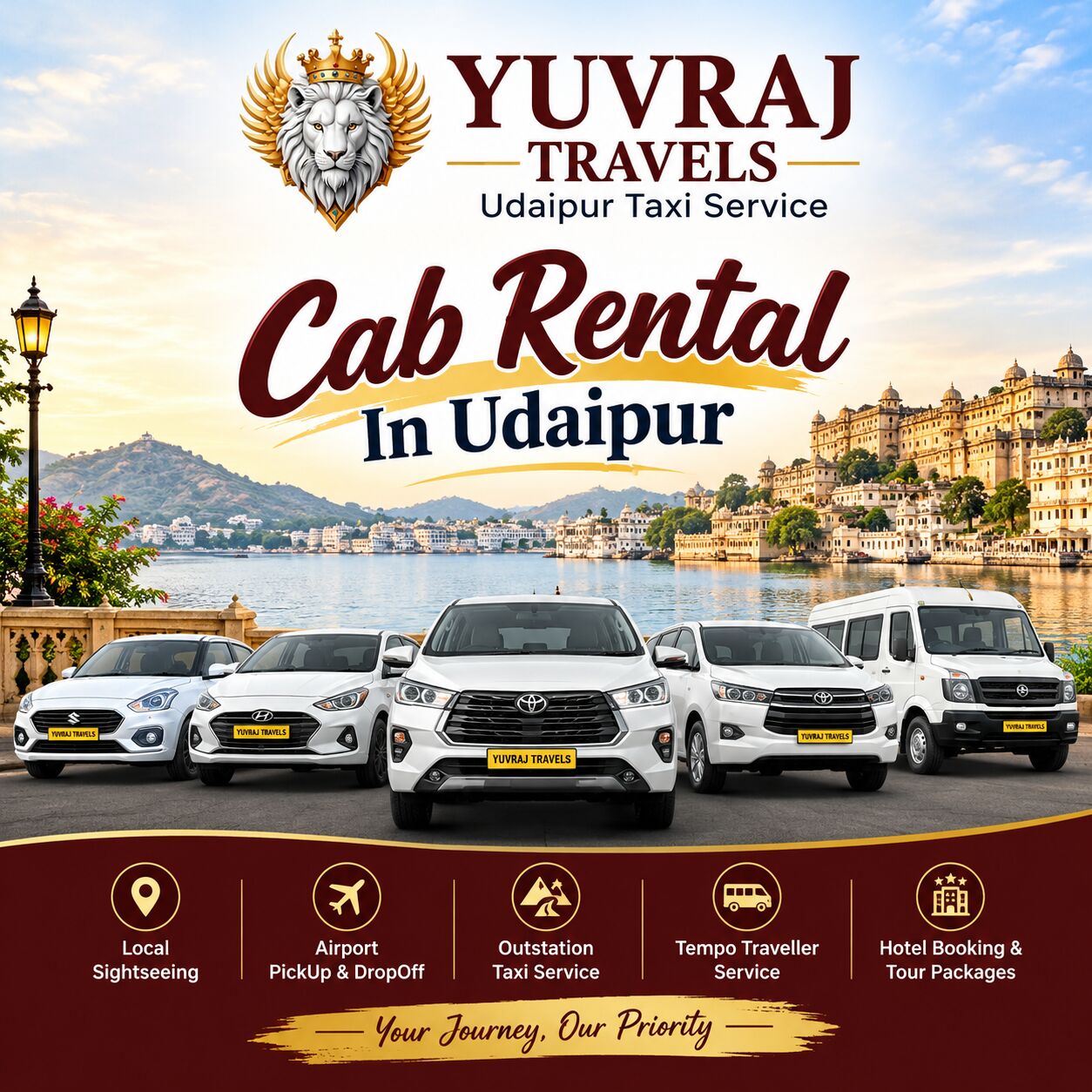 Mumbai, Travel, Cab Rental In Udaipur