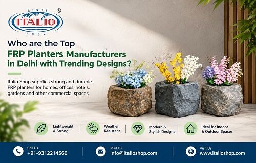 New Delhi, Farm & Garden, Who Are The Top FRP Planters Manufacturers In Delhi With Trending Designs?