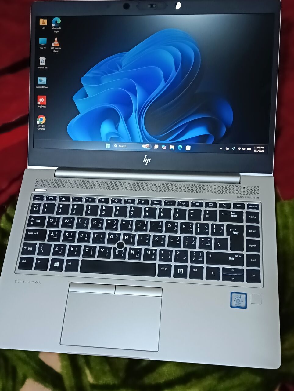 Jubail, Computers, SAR 1700,  MY HP I7 LAPTOP L 8 GB RAM L 256GB SSD L Win 11 FULLY NEW ALMOST UNUSED