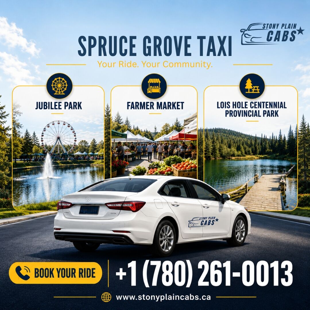 Toronto, Pick Up & Drop Off, Affordable Spruce Grove Taxi For Local Rides