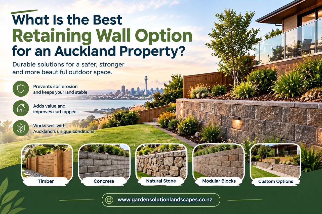 Auckland, Farm/Garden, Retaining Wall Options For Auckland Properties: What To Know Before Starting