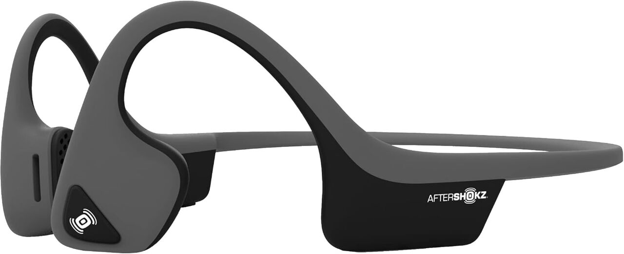 Manama, Electronics, BHD 30,  Aftershokz Air Bone Conduction Wireless Bluetooth Headphones, Slate Grey