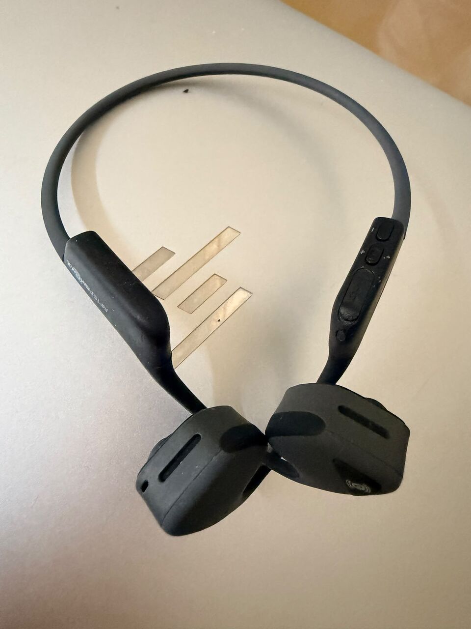 Manama, Electronics, BHD 30,  Aftershokz Air Bone Conduction Wireless Bluetooth Headphones, Slate Grey