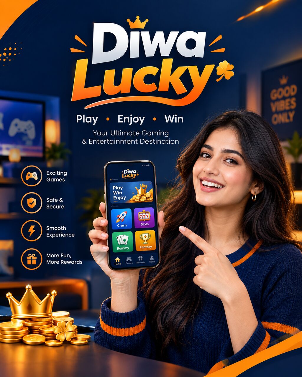 Mumbai, Guides/Interpreters, Diwa Lucky &ndash; Explore A Convenient Mobile Gaming Experience