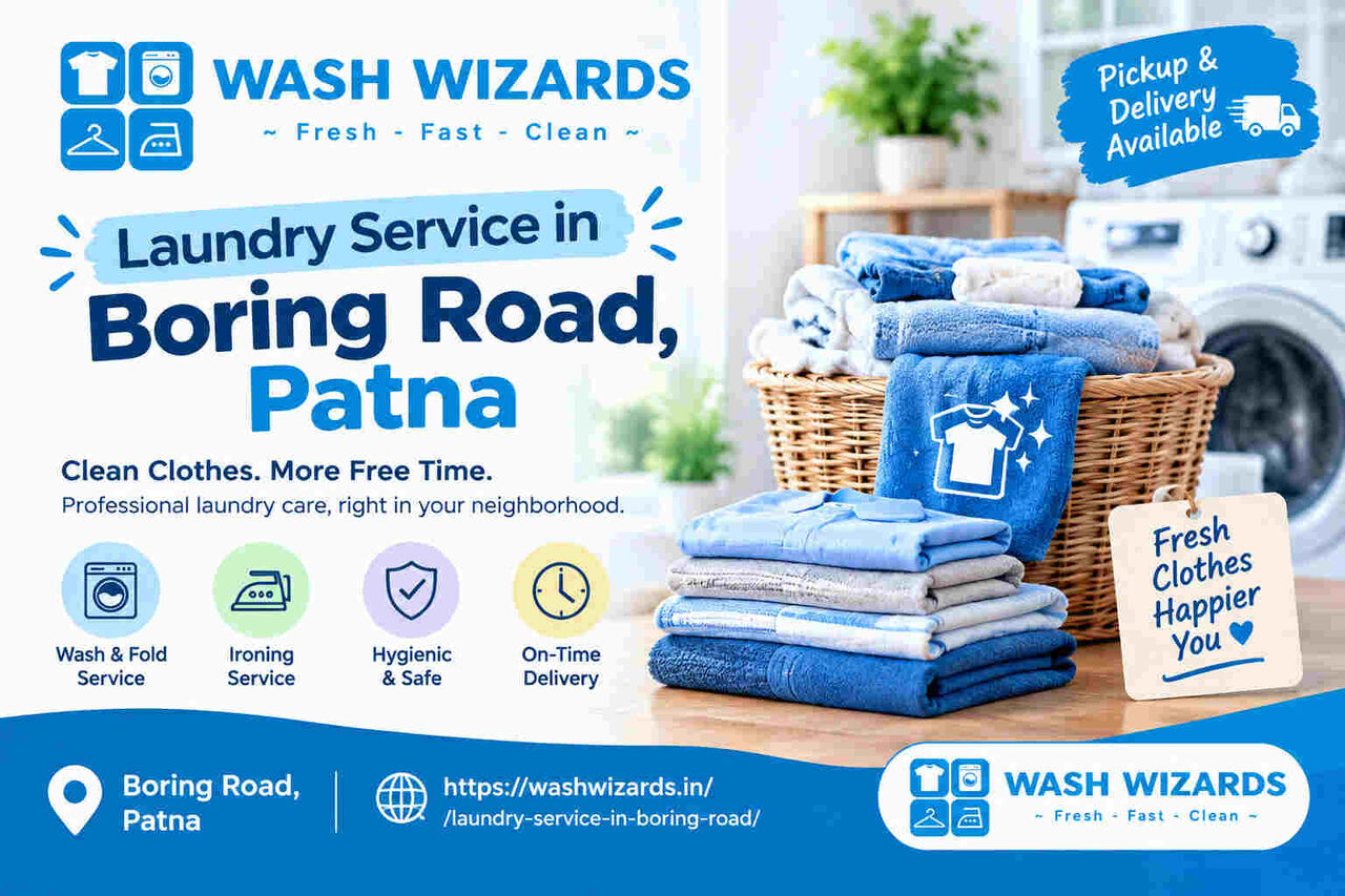 Mumbai, Cleaning, Professional Laundry Service In Boring Road, Patna | Wash Wizards