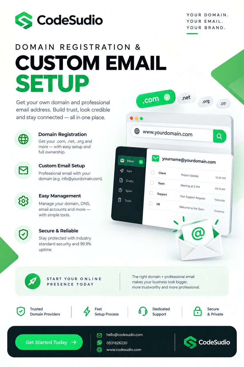 Jubail, Web Design & Development, Professional Web Design & Development &ndash; Jubail | Codesudio