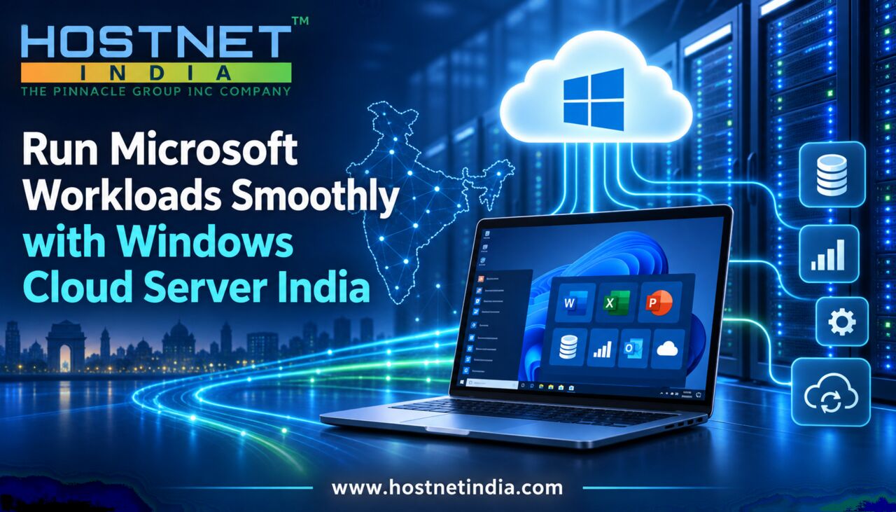 Mumbai, Computer, Run Microsoft Workloads Smoothly With Windows Cloud Server India