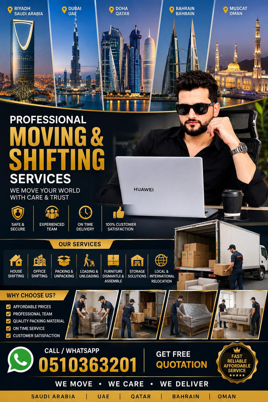 Riyadh, Labor/Moving, Pathan Home Shifting Packing Moving Service Riyadh To All Kingdom
