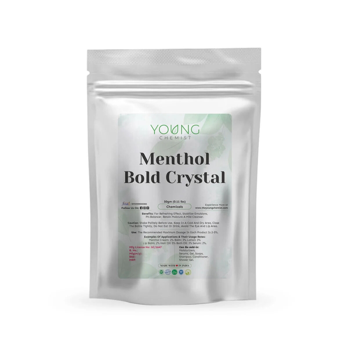 Mumbai, Health & Beauty Items, INR 199,  Get Premium Menthol Bold Crystals