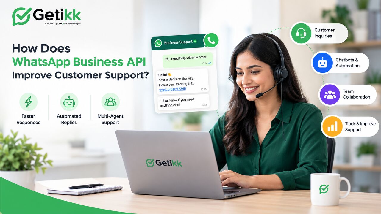 Hyderabad, Computer, How Does WhatsApp Business API Improve Customer Support?