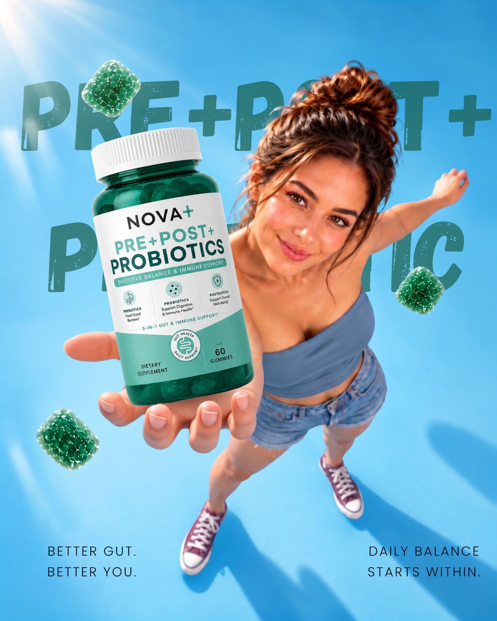 Mumbai, Health & Beauty Items, INR 599,  Shop Probiotic Plus Gummies For Everyday Digestive Wellness