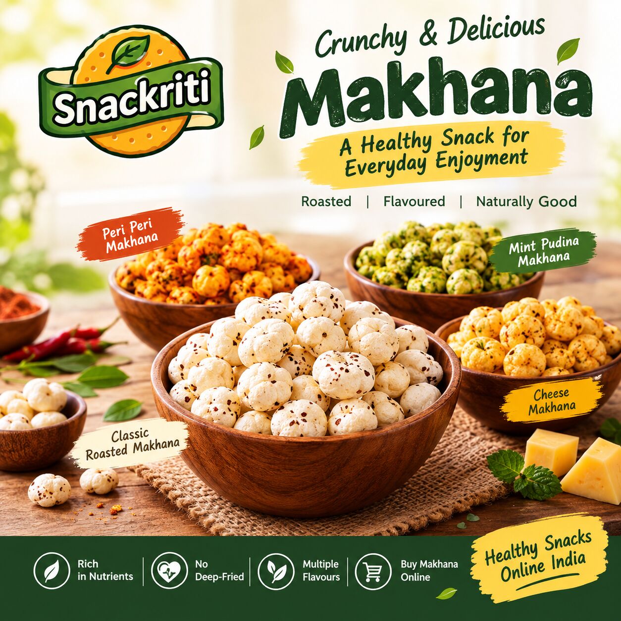 Mumbai, Food, Makhana: Benefits, Types, Uses & Guide To Buy Makhana Online