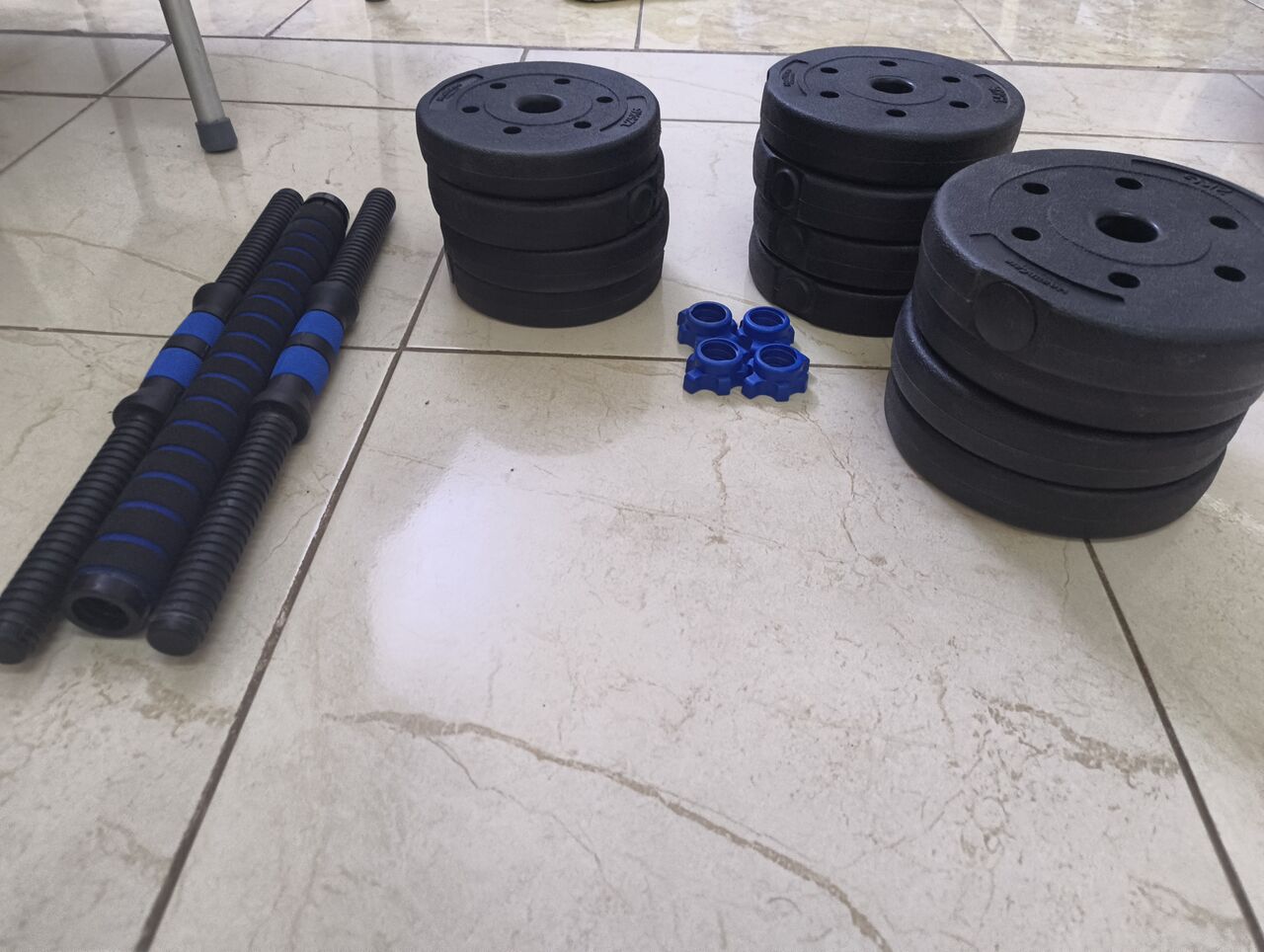 Riyadh, Sporting Goods, SAR 150,  Plastic Dumbells (20kg)