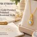 INR 5800,  Buy Now Fine Gold Pendant For Polished Professional Style