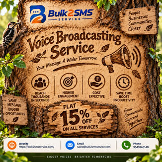 Gurgaon, Marketing, Carve Your Message Into Every Connection With Voice Broadcasting Service