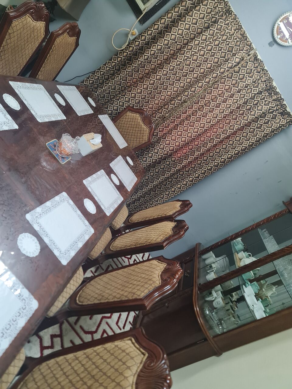 Dammam, Furniture, SAR 1200,  10 Person Dining Table Solid Wood