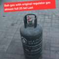 BHD 22,  Bahrian Gas 2 Clynder Both Full Gas 22 Each With Regulator Gas Both 25 Each Msg Wts Ap
