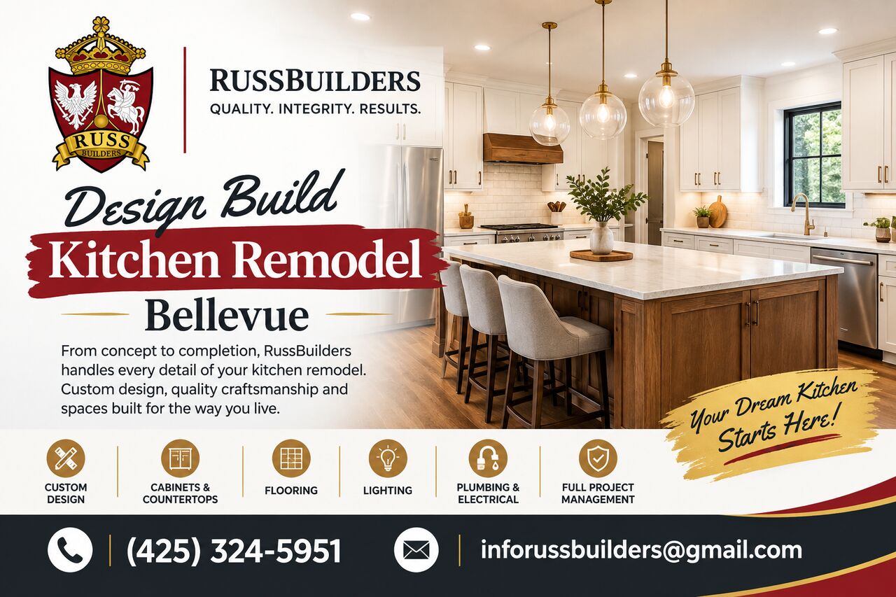 New York, Construction, Design Build Kitchen Remodel Bellevue &ndash; RussBuilders
