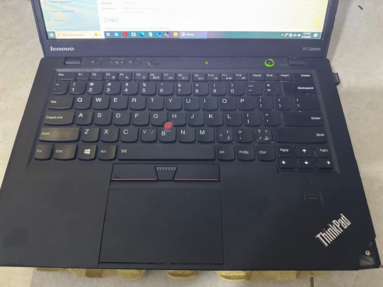 Al Aqeeq, Computers, SAR 1000,  Laptop For Sale - Lenovo X1 Carbon 8GB RAM, 256 GB SSD