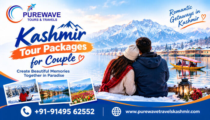 Mumbai, Travel, Hire Kashmir Tour Packages For Couple At Purewave Tours & Travels