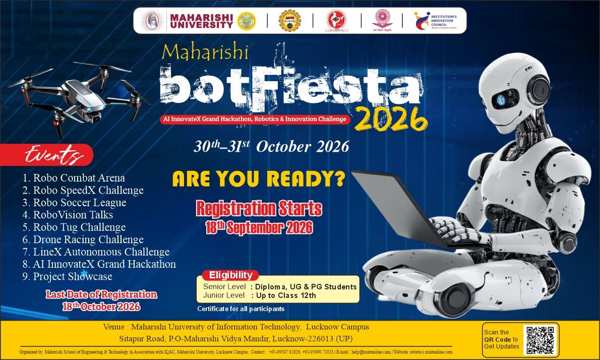 Lucknow, Events, Maharishi BotFiesta 2026 &ndash; Register Now