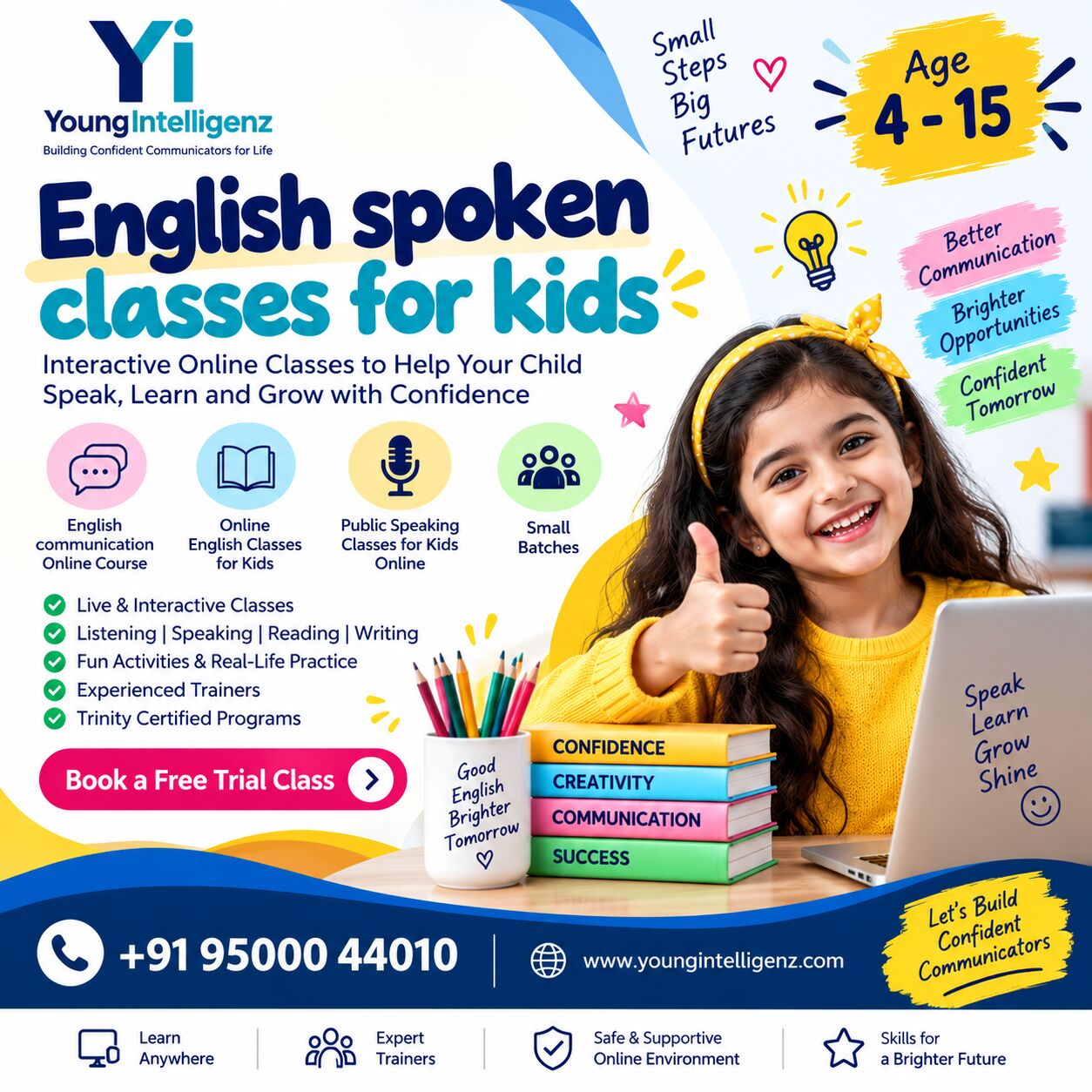 Mumbai, Training, Live Online English Communication Classes For Kids