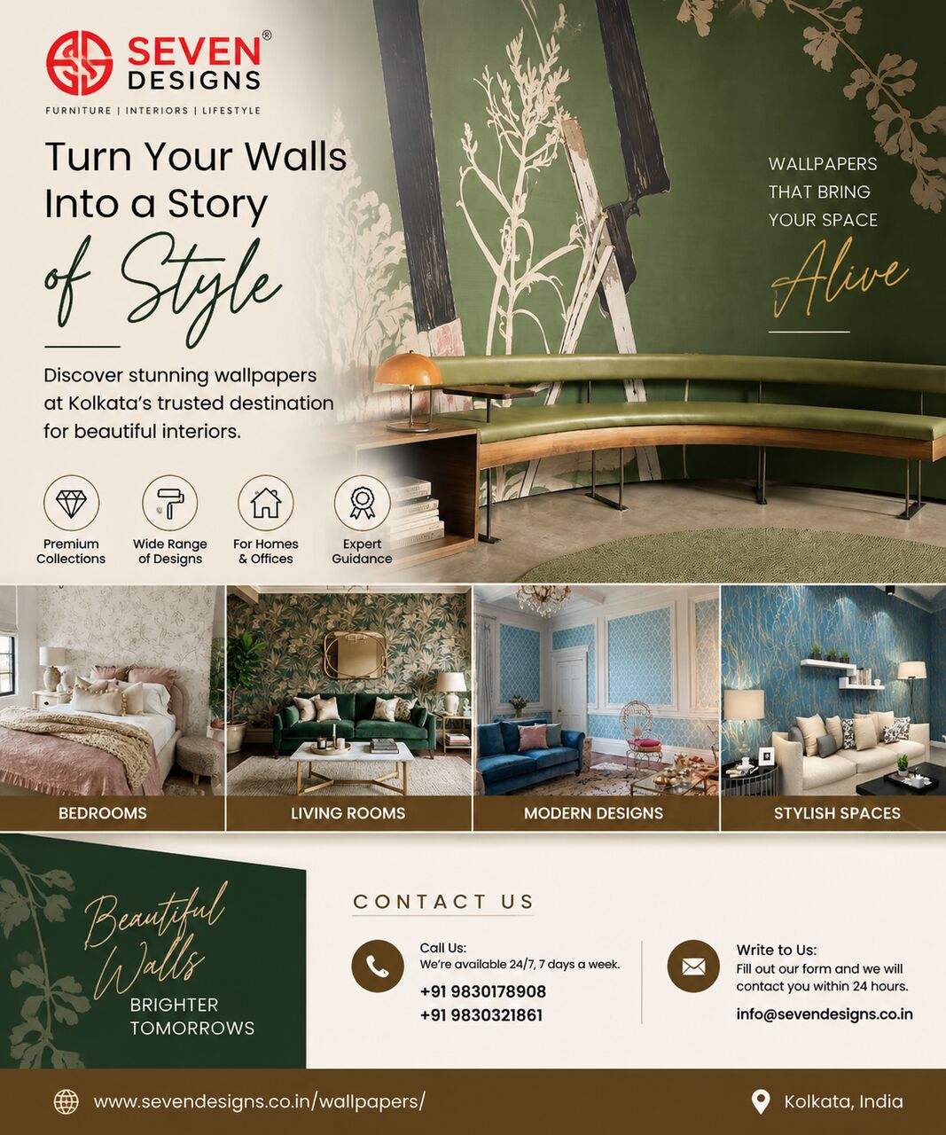Kolkata, Furniture, Looking For The Perfect Wallpaper Store In Kolkata? 🏠