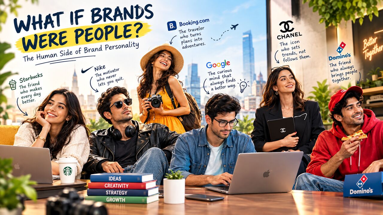 New Delhi, Creative, What If Brands Were People? Discover Brand Personality