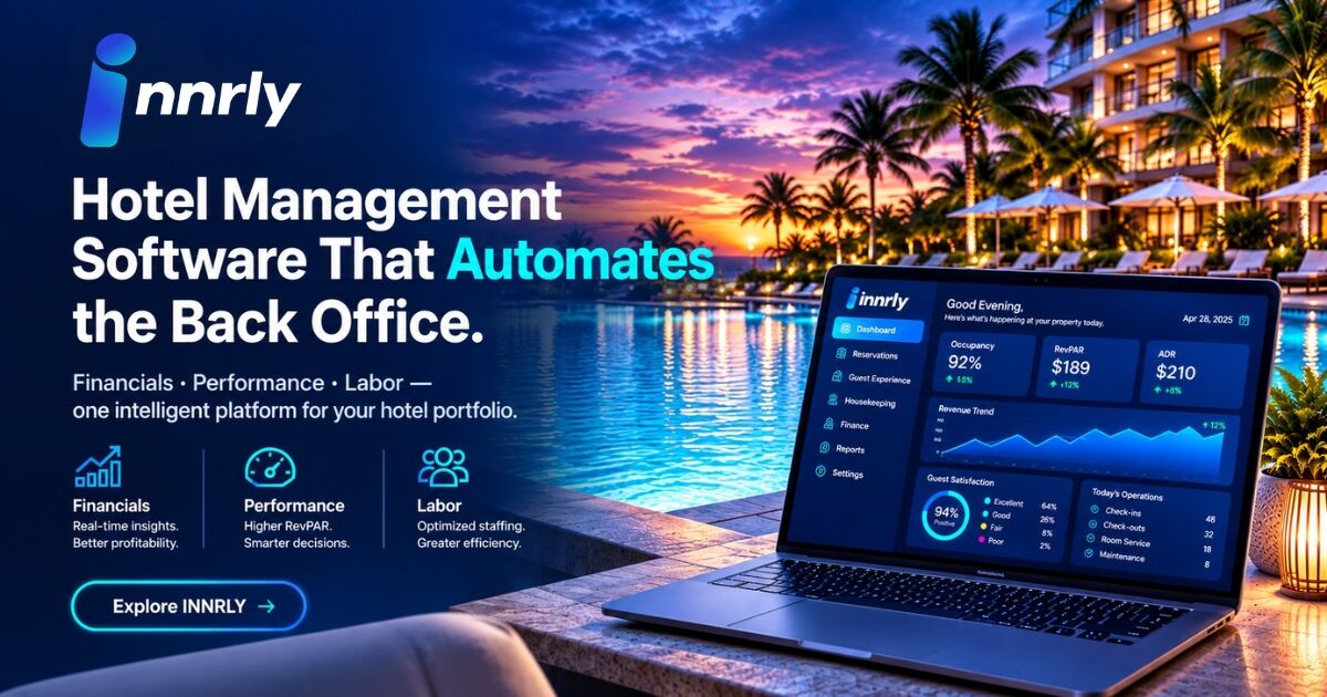New York, Software Development, Innrly: Hotel Management Software For Smarter, Automated Hotel Operations