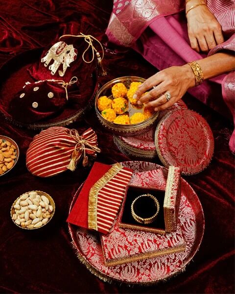 Punjab, Materials, INR 3580,  Luxury Jaggo Essentials Online Punjabi Wedding