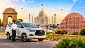 Jaipur, Travel, Car And Driver For Golden Triangle Tour