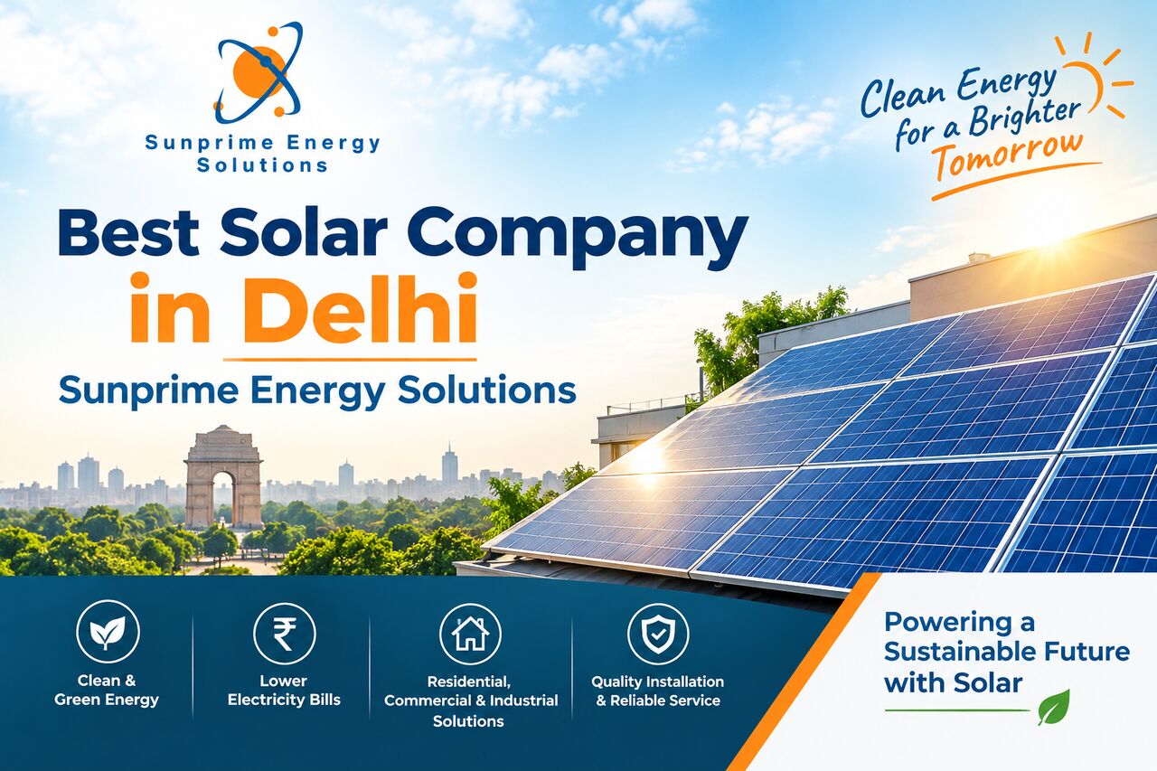 New Delhi, Electronics, Best Solar Company In Delhi &ndash; Sunprime Energy Solutions