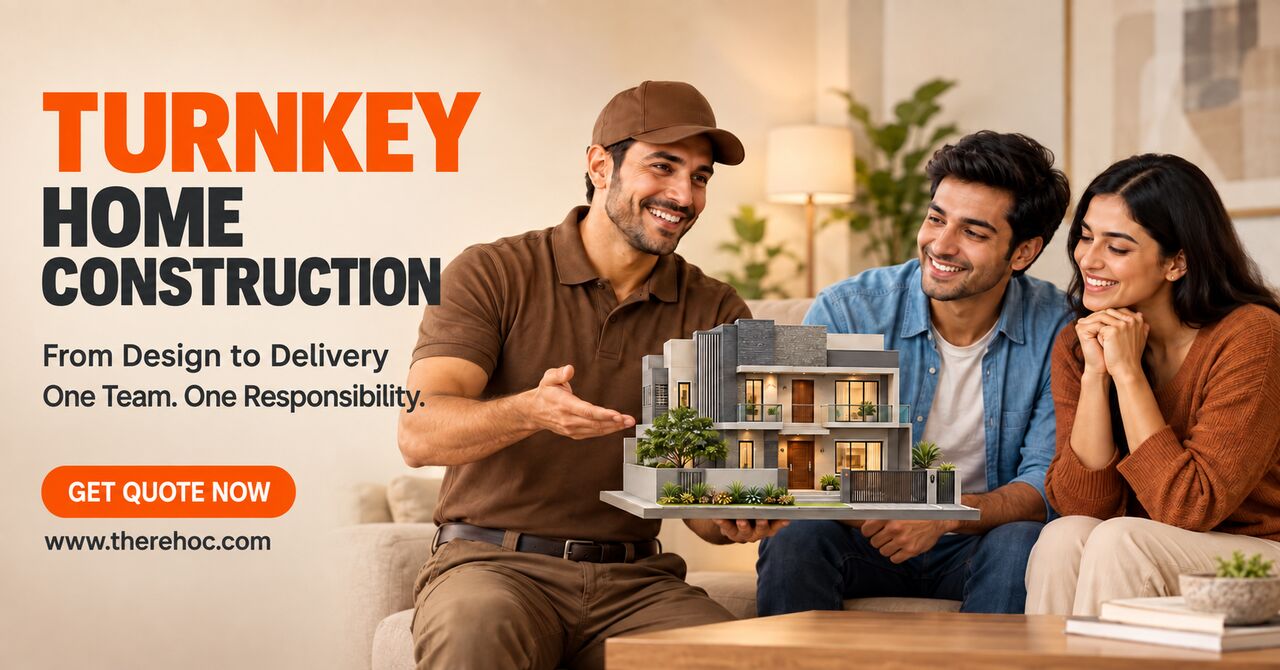 Punjab, Construction, Turnkey Home Construction From Design To Delivery