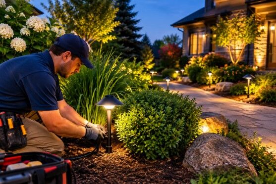 New York, Business, Landscape Lighting Electrician