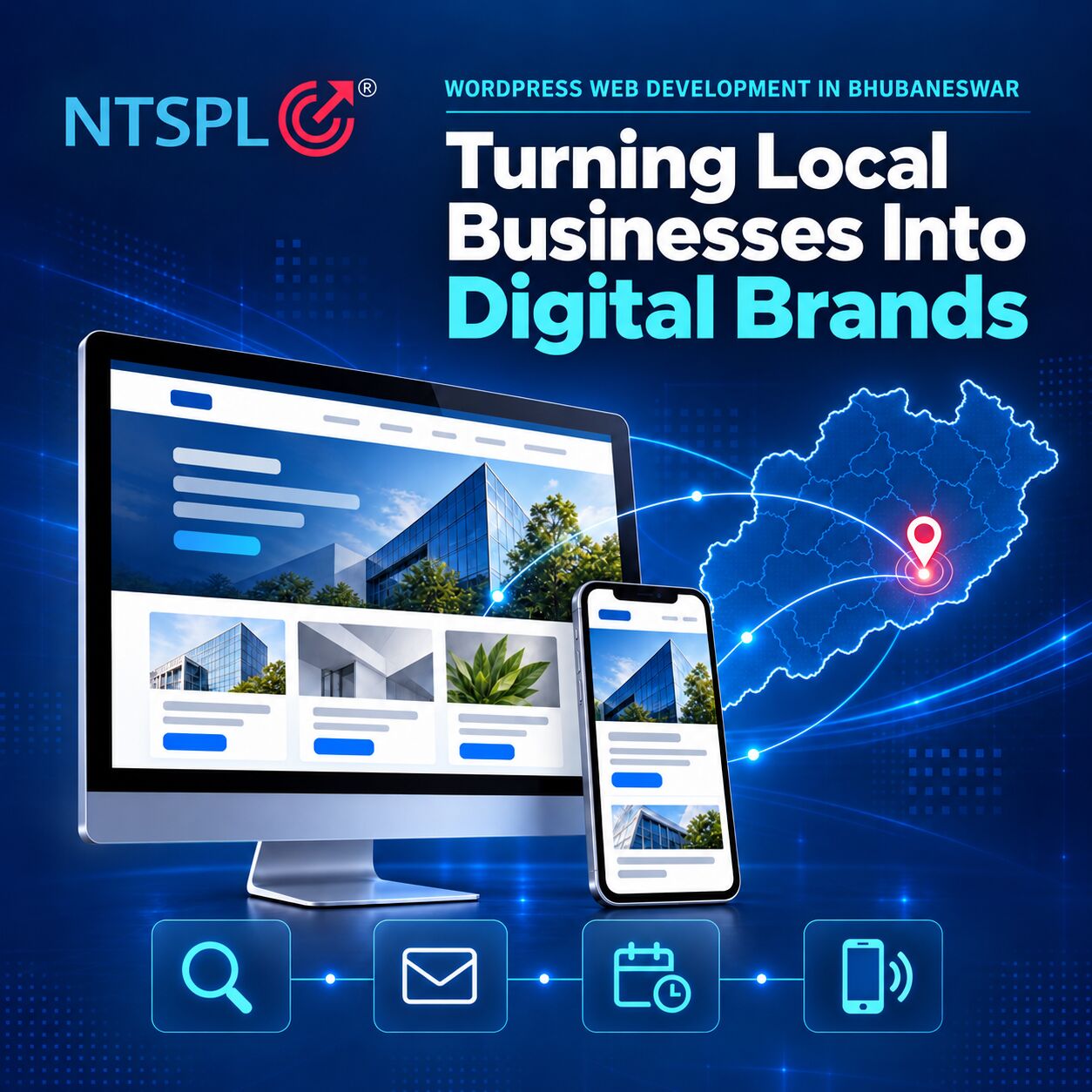 Bhubaneswar, Software Development, How WordPress Web Development Services In Bhubaneswar Help Local Brands Grow.