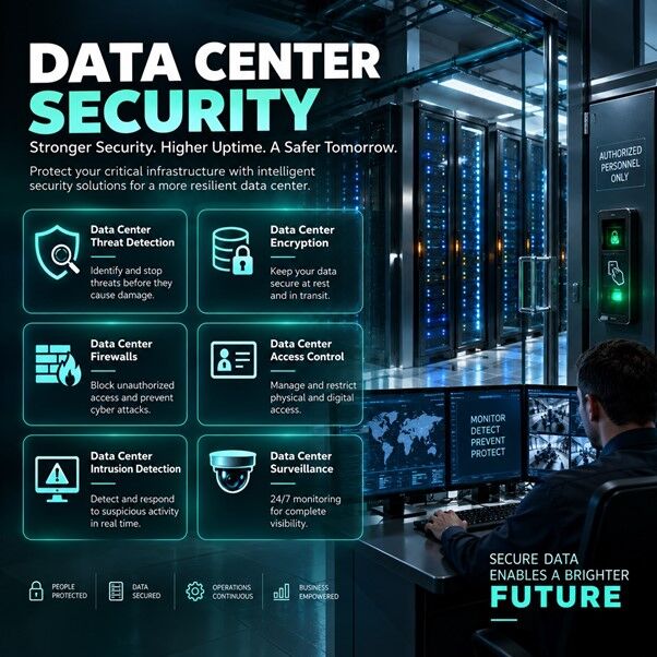 Dubai, Computer, Data Center Security: A Complete Guide For Businesses In Riyadh And KSA