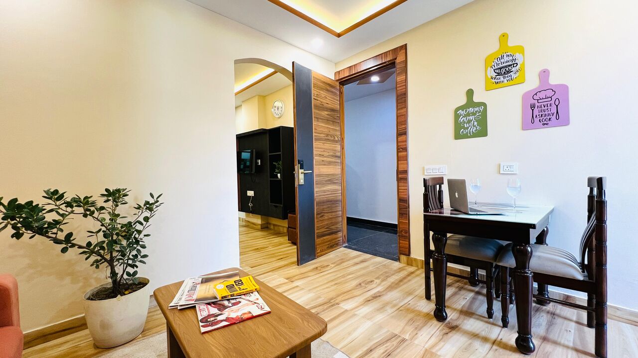 Gurgaon, Apartments, Flats, Houses & Villas, INR 4500/day,  Furnished,  1 BR,  540 Sq. Feet,  One Bedroom Apartments Medanta Medicity