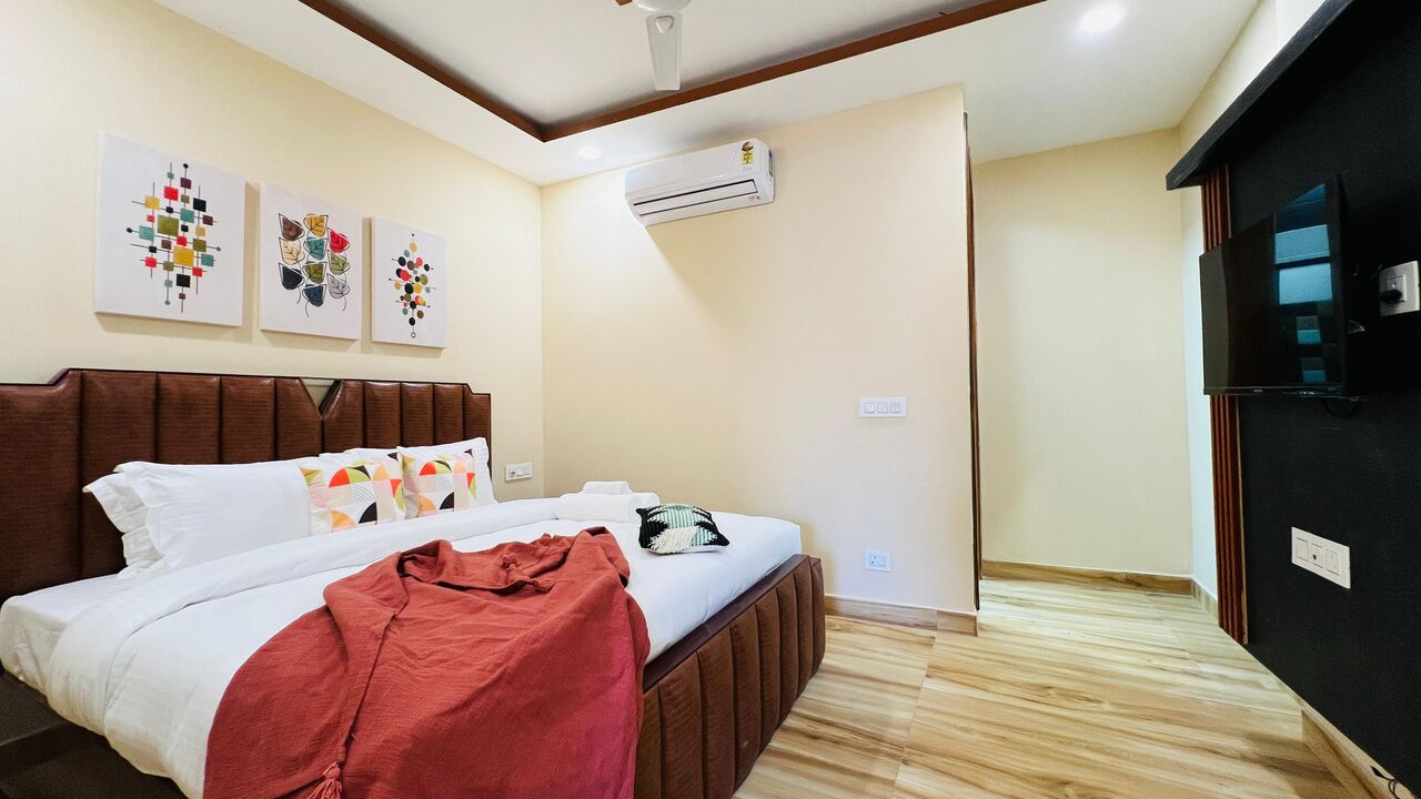 Gurgaon, Apartments, Flats, Houses & Villas, INR 4500/day,  Furnished,  1 BR,  540 Sq. Feet,  One Bedroom Apartments Medanta Medicity