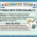 ​🎓 Math Tuition By An Experienced Female British School !