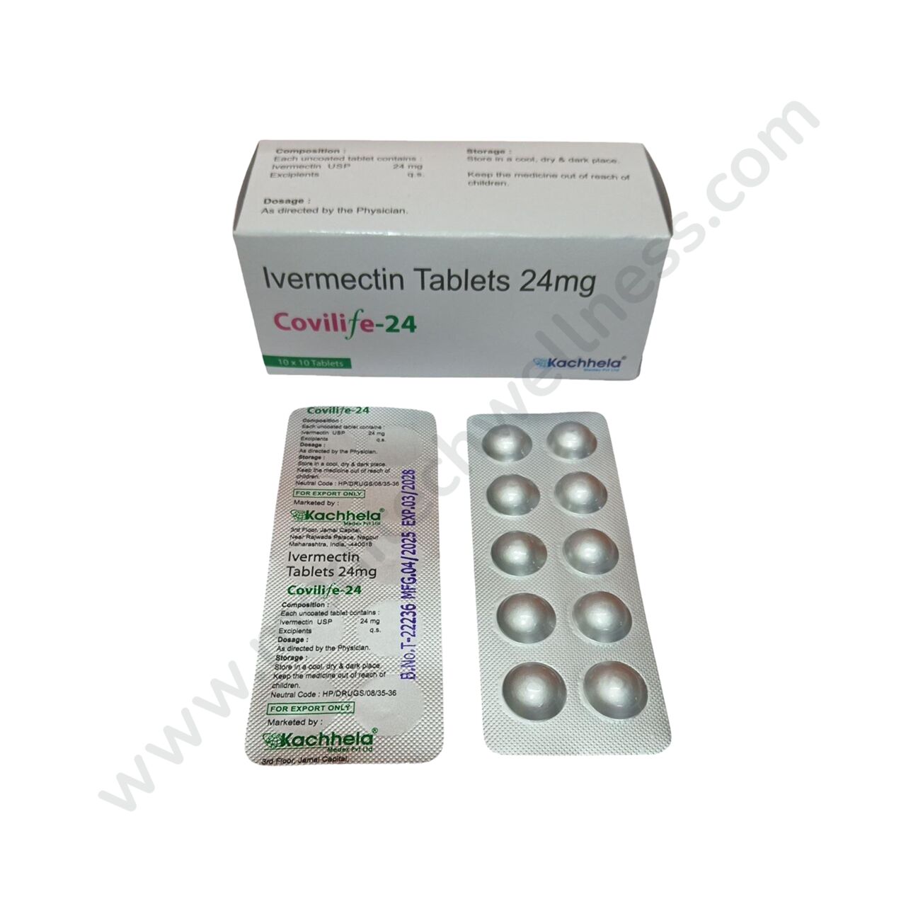 London, Health, Covilife 24 Mg (ivermectin 24mg) Tablets