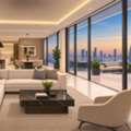 BHD 650/month,  Furnished,  3 BR,  PENTHOUSE FOR RENT IN JUFFAIR