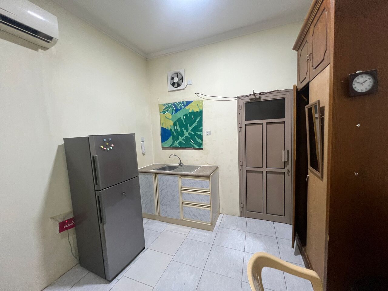 Manama, Apartments, Flats, Houses & Villas, BHD 125/month,  Furnished,  Studio,  FLAT FOR RENT IN SAHALA NEAR KHAMIS