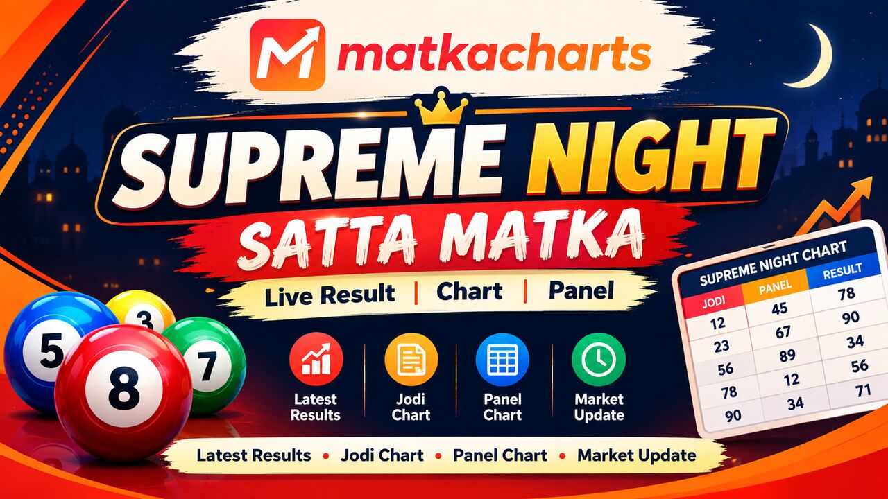 Mumbai, Marketing, Play Supreme Night Satta Matka Games & Market Results Online In Maharashtra
